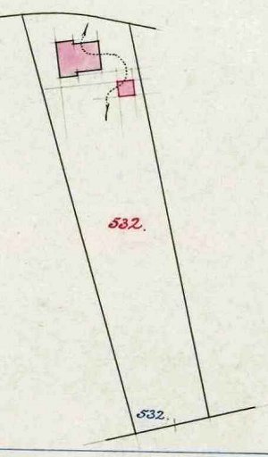 1901 hulpkaart D532 bijbouw schuur